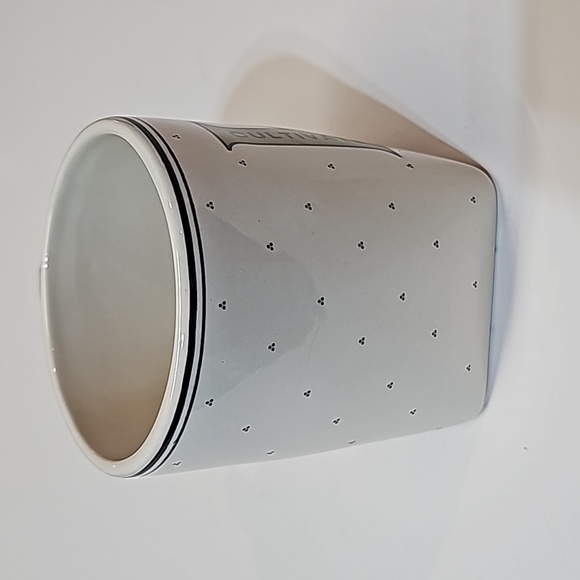 Anthropologie Cultivate Kindness Often "K" Square Base Coffee Tea Mug - Picture 2 of 9